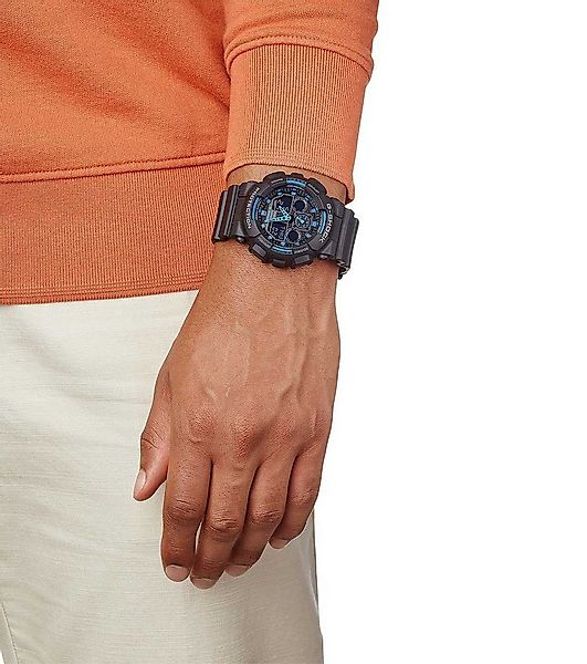 CASIO Quarzuhr Herrenuhr - Casio Modell: GA-100-1A2ER günstig online kaufen