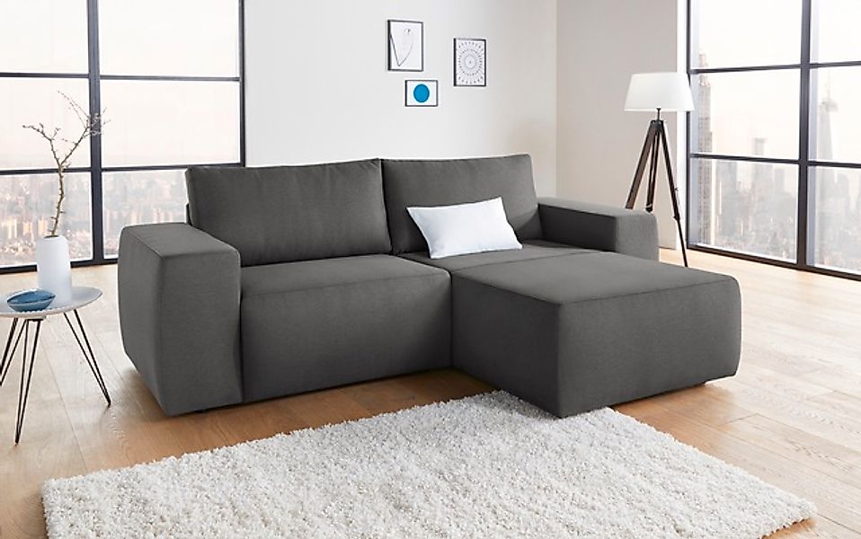 LOOKS by Wolfgang Joop Ecksofa »LooksII kubisch, bequem, strapazierfähige B günstig online kaufen