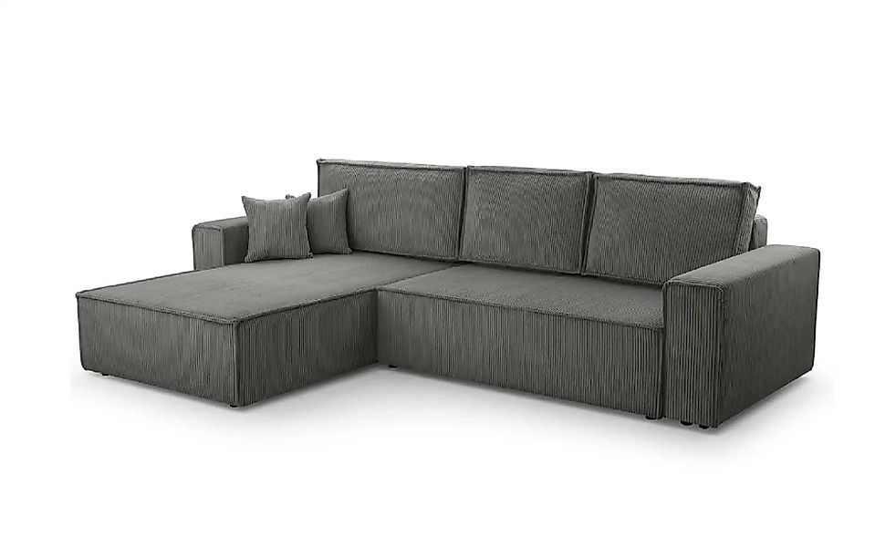Ecksofa  Gibraltar ¦ grau ¦ Maße (cm): B: 287 H: 85 Polstermöbel > Sofas > günstig online kaufen