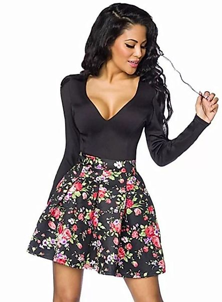 A-Linien-Kleid Minikleid A-Linie Sommerkleid langärmiges Cocktailkleid Part günstig online kaufen