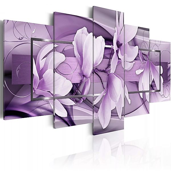 Wandbild - Purple Wave günstig online kaufen