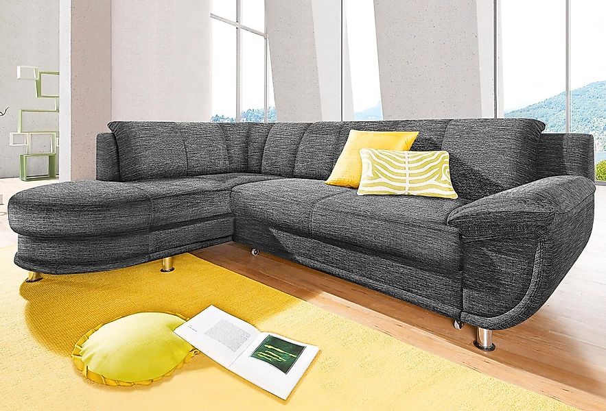 TRENDMANUFAKTUR Ecksofa "Rondo, zeitlos und elegant, OTTOs Choice, bequem, günstig online kaufen