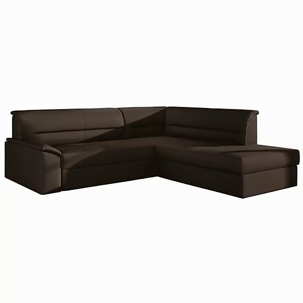 MOEBLO Ecksofa FLORIANO, Eckcouch Schlafsofa Sofa Couch L-Form Polstergarni günstig online kaufen