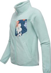 Ragwear Sweatjacke "Appolo" Modische Fleecejacke mit Stehkragen günstig online kaufen