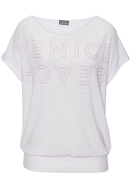 Venice Beach Rundhalsshirt, mit Logoprint, T-Shirt, sommerlich-sportlicher günstig online kaufen