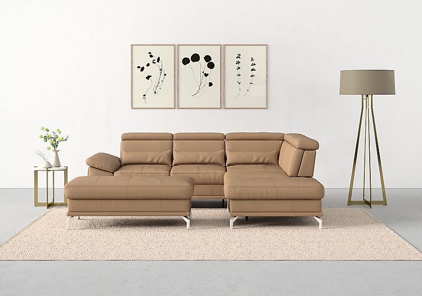 sit&more Ecksofa Cabrio L-Form, B: 274 günstig online kaufen
