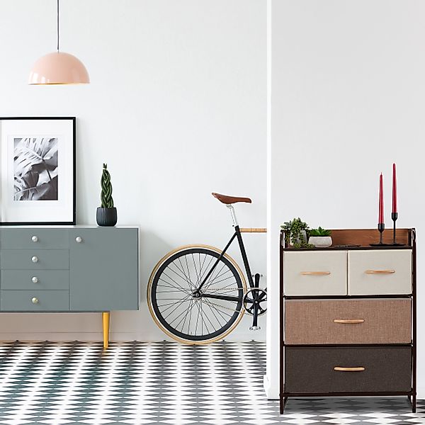 relaxdays Beistellschrank Schubladenschrank vers. Designs A günstig online kaufen