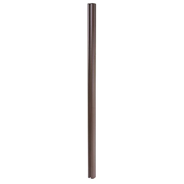 MCW Alu-Pfosten Savoie-WPC-Zaun Pfeiler Pfahl Stecksystem 1,86m - Braun günstig online kaufen