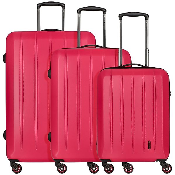 CHECK.IN® Trolleyset Cork, 4 Rollen, (3-teilig, günstig online kaufen