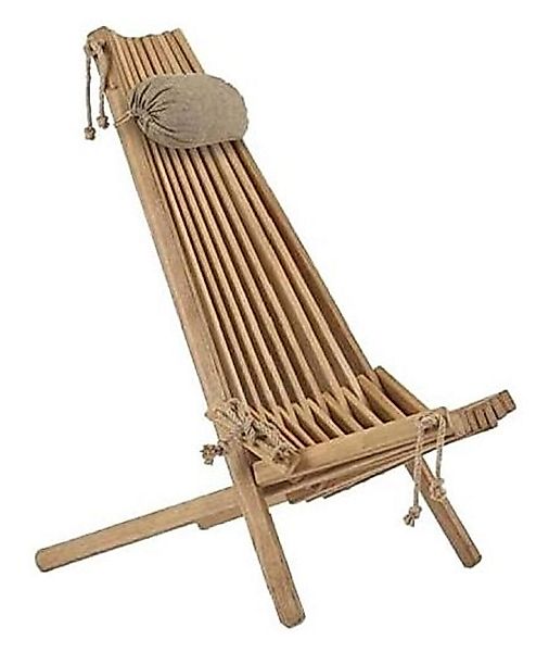 EcoFurn Gartenstuhl EcoChair, mit Kopfkissen günstig online kaufen