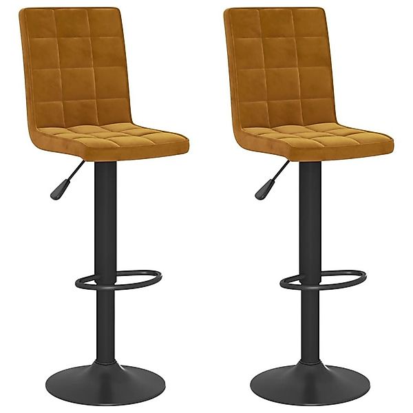 vidaXL Barhocker Barhocker 2 Stk. Braun günstig online kaufen
