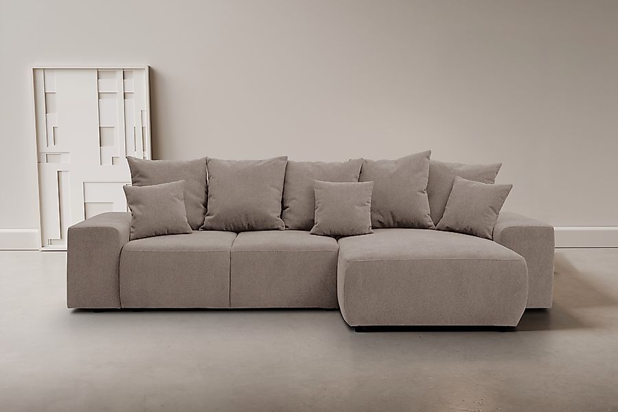 WERK2 Ecksofa "Riwa, modernes Sofa zum Kuscheln und Entspannen, Breite 300c günstig online kaufen