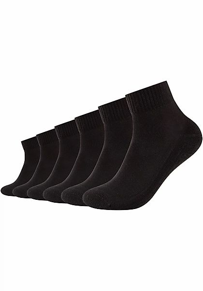 Camano Kurzsocken "ca-soft", (6er Pack), mit verstärktem Zehenbereich günstig online kaufen