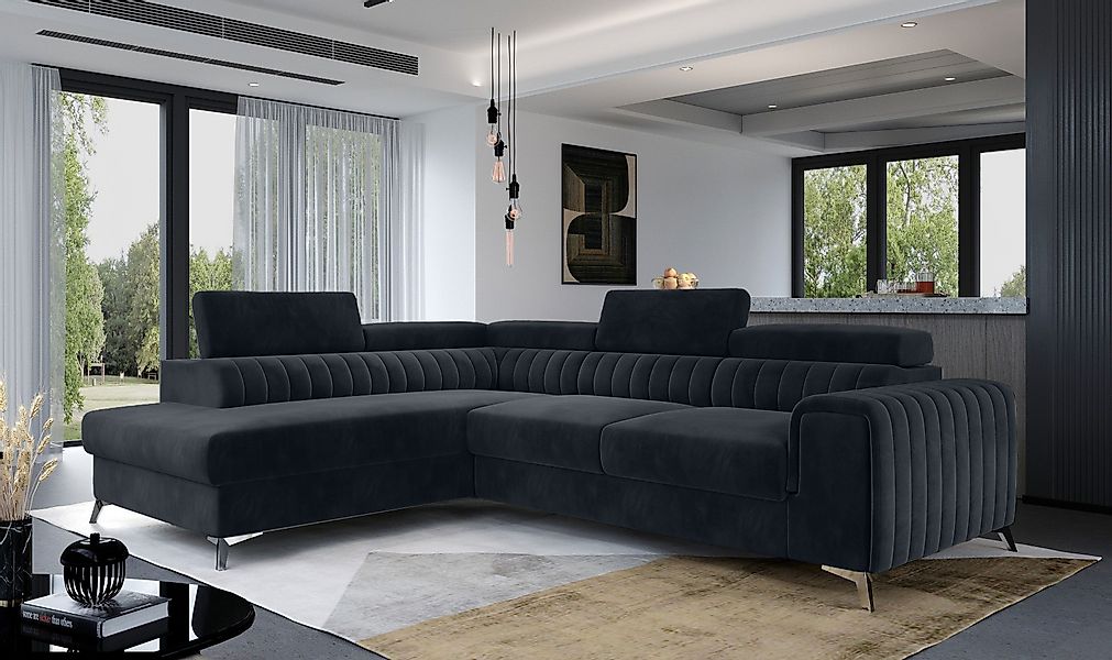 MOEBLO Ecksofa OLIVIER, mit Schlaffunktion und günstig online kaufen