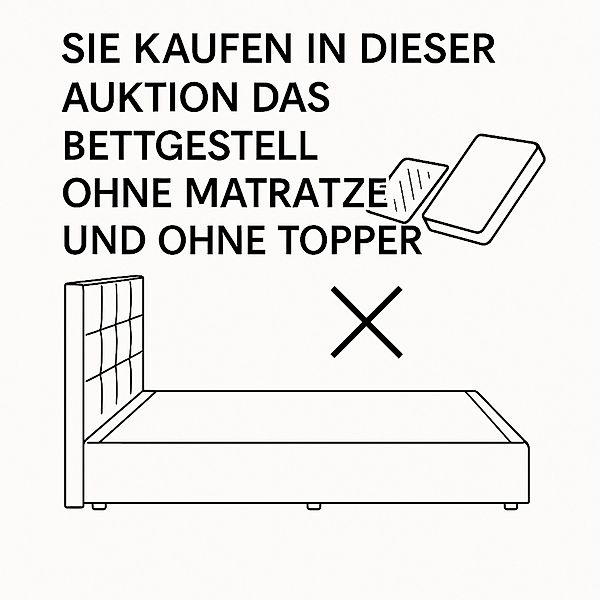 A&J MöbelLand GmbH Boxspringbett TOM mit günstig online kaufen