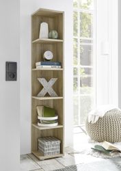 PREISBRECHER Eckregal Lasmos, 24 x 142 günstig online kaufen