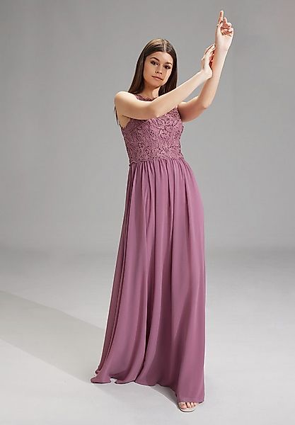 Hey Kyla Abendkleid - High-closed-Abendkleid mit floraler Spitze Taillierte günstig online kaufen