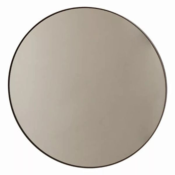 Wandspiegel Circum Large holz braun / Ø 110 cm - AYTM - Braun günstig online kaufen