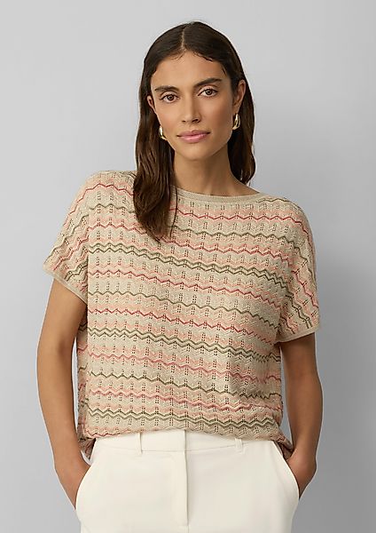 s.Oliver BLACK LABEL Pullunder Stricktop mit günstig online kaufen