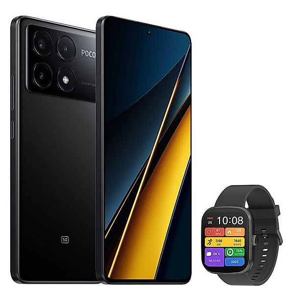 Xiaomi POCO X6 Pro 5G 12+512GB Smartphone & Smartwatch Handy (6.67 Zoll, 64 günstig online kaufen