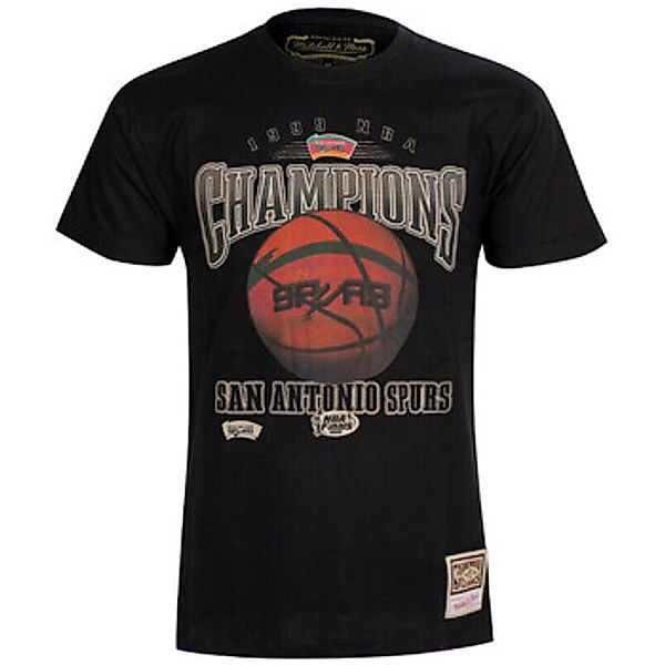 Mitchell And Ness  T-Shirts & Poloshirts T-shirt San Antonio Spurs günstig online kaufen