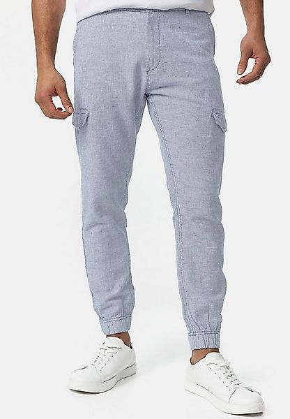 Indicode Leinenhose Herren Booth Sommerhose Leinen Herrenhose mit 6 Taschen günstig online kaufen
