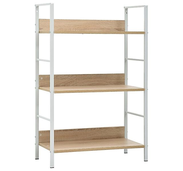 vidaXL Bücherregal Bücherregal 3 Regalböden Eiche 60×27,6×90,5 cm Holzwerks günstig online kaufen