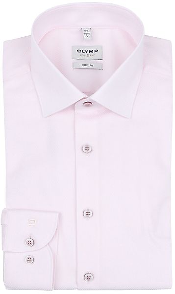 OLYMP Level 5 Hemd Structure Rosa - Größe 41 günstig online kaufen