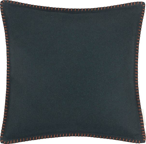 TOM TAILOR HOME Dekokissen "Felt" mit kontrastfarbiger Kettelung, Kissenhül günstig online kaufen
