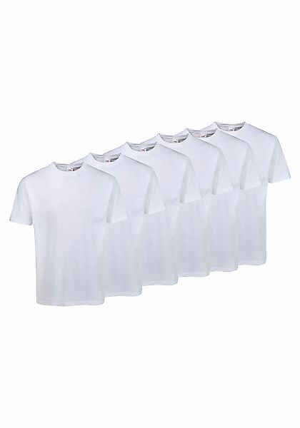 Fruit of the Loom T-Shirt (Packung, 6-tlg., 6er-Pack) mit Rundhalsausschnit günstig online kaufen