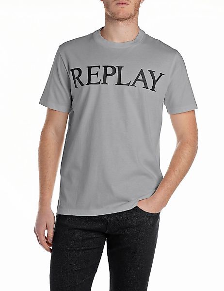 Replay T-Shirt mit Logo-Frontprint günstig online kaufen