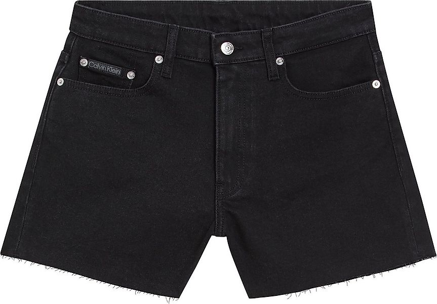 Calvin Klein Jeans Shorts 90s DENIM SHORT mit Fransensaum günstig online kaufen