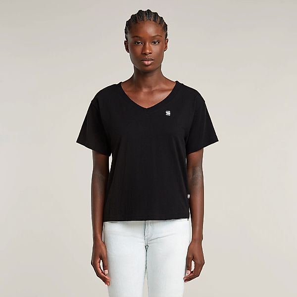 G-STAR V-Shirt "Open V Relaxed", mit Logo Druck günstig online kaufen