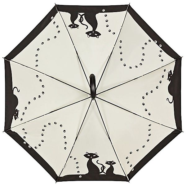 von Lilienfeld Stockregenschirm Motivschirm Schwarze Katzen günstig online kaufen