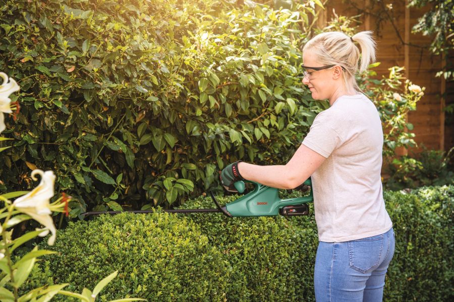 Bosch Akku-Heckenschere EasyHedgeCut 18-45 Solo günstig online kaufen