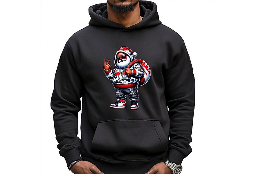 Banco Hoodie Kapuzenpullover mit Weihnachtsmotiven Winter Größen XS bis 6XL günstig online kaufen