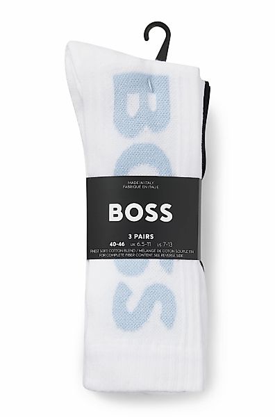 BOSS Socken 3P QS Rib Logo günstig online kaufen