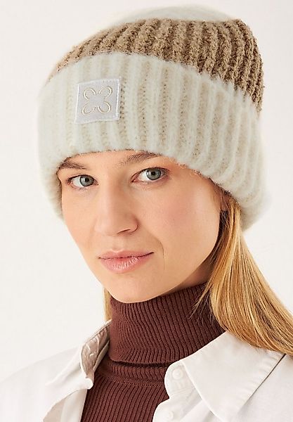 Codello Strickmütze (1-St) aus Bouclé- und Rippstrick günstig online kaufen