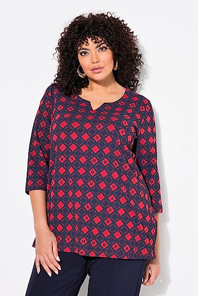 Ulla Popken T-Shirt Shirt grafischer Druck günstig online kaufen