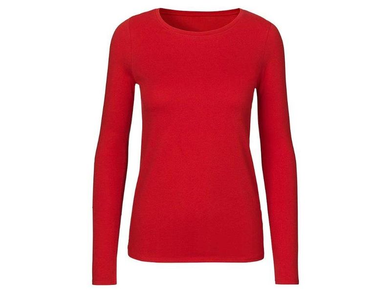 Neutral Langarmshirt Neutral Bio-Damen-Langarmshirt mit Rundhalsausschn günstig online kaufen