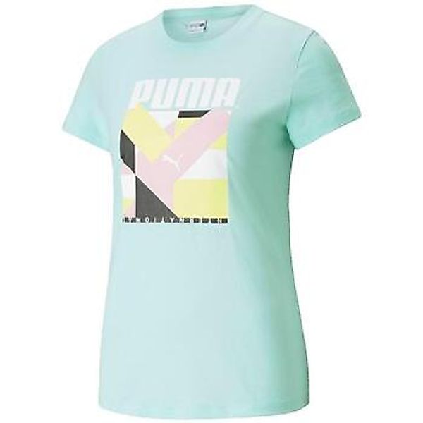 Puma  T-Shirt T-shirt  INTL GRAPHIC vert günstig online kaufen