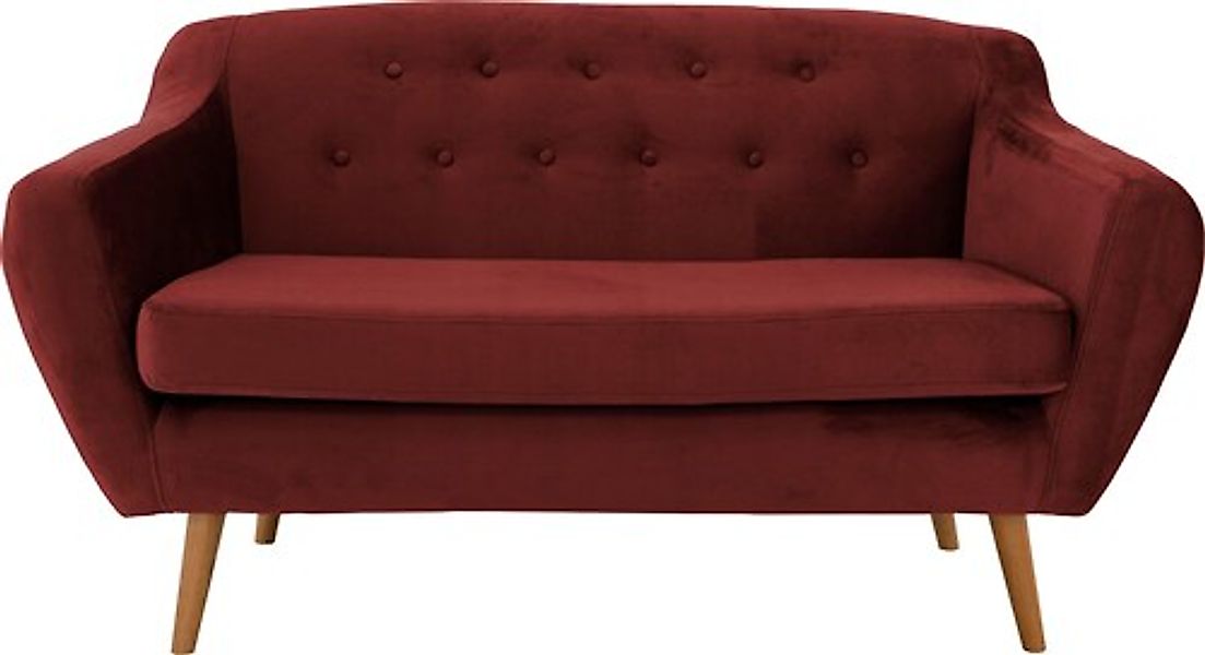 Home affaire 2-Sitzer »Renne« mit Heftung im Rücken im skandinavischem Stil günstig online kaufen