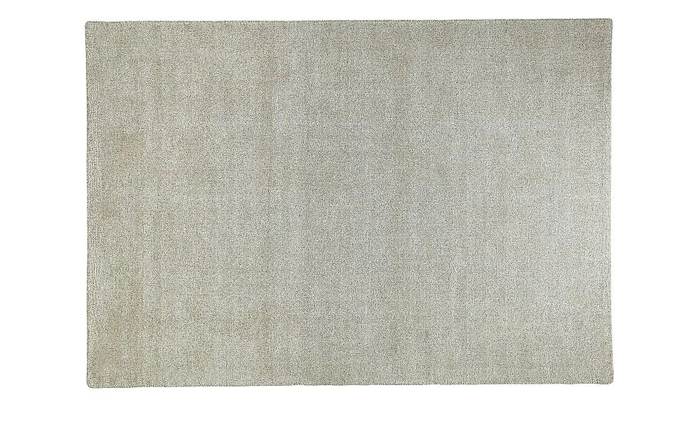 Handweb-Teppich  Vinaya Natural ¦ grau ¦ Wolle ¦ Maße (cm): B: 160 Teppiche günstig online kaufen
