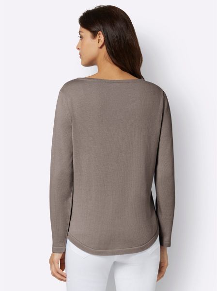 Inspirationen V-Ausschnitt-Pullover "Pullover" günstig online kaufen