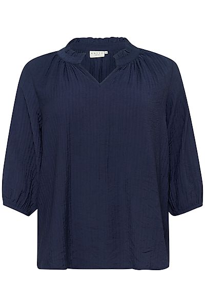 KAFFE Curve Langarmbluse Langarm-Bluse KClean Große günstig online kaufen