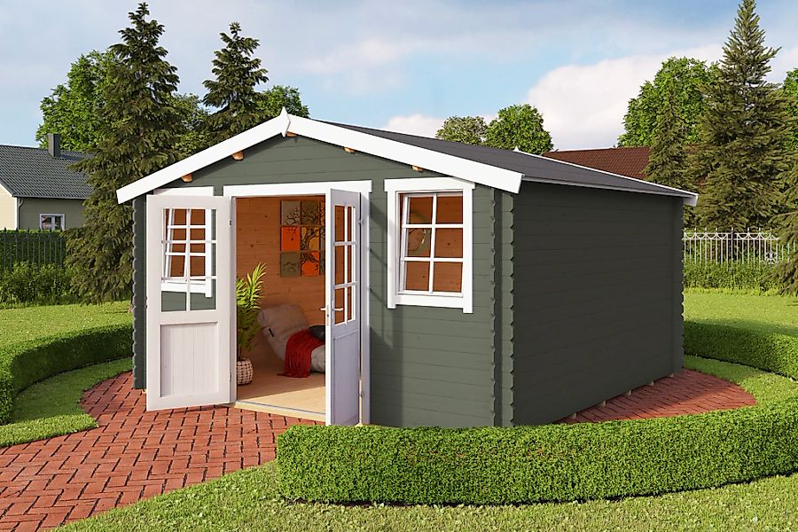 Nordic Holz Gartenhaus "Wels 4" günstig online kaufen