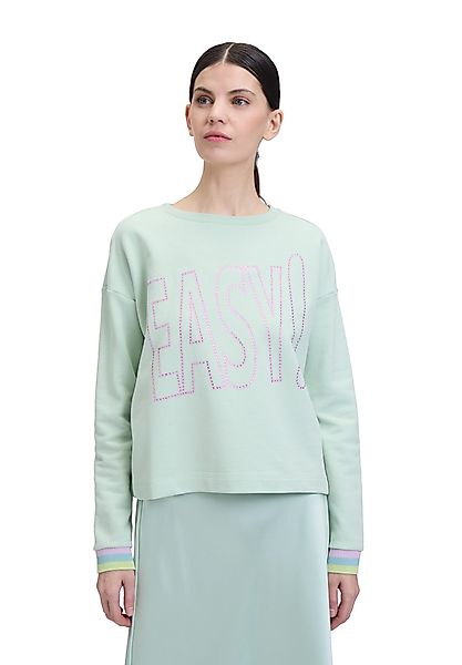 Cartoon Sweatshirt Cartoon Sweatshirt mit Rippbündchen günstig online kaufen