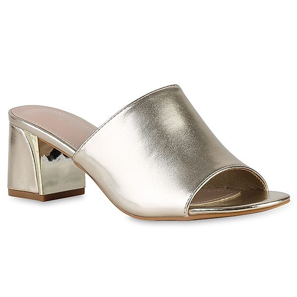 VAN HILL 840884 Sandalette Damen Pantoletten günstig online kaufen