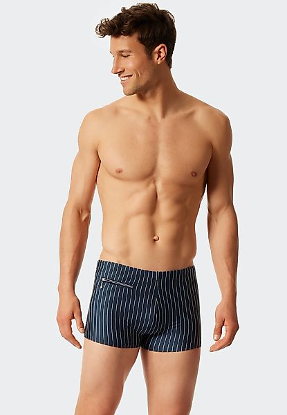 Schiesser Badeshorts "Nautical Casual", Innenslip, kleine Tasche mit RV, ge günstig online kaufen