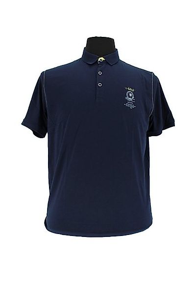 Mode Monte Carlo Poloshirt Polo-Shirt Knopf Marine günstig online kaufen